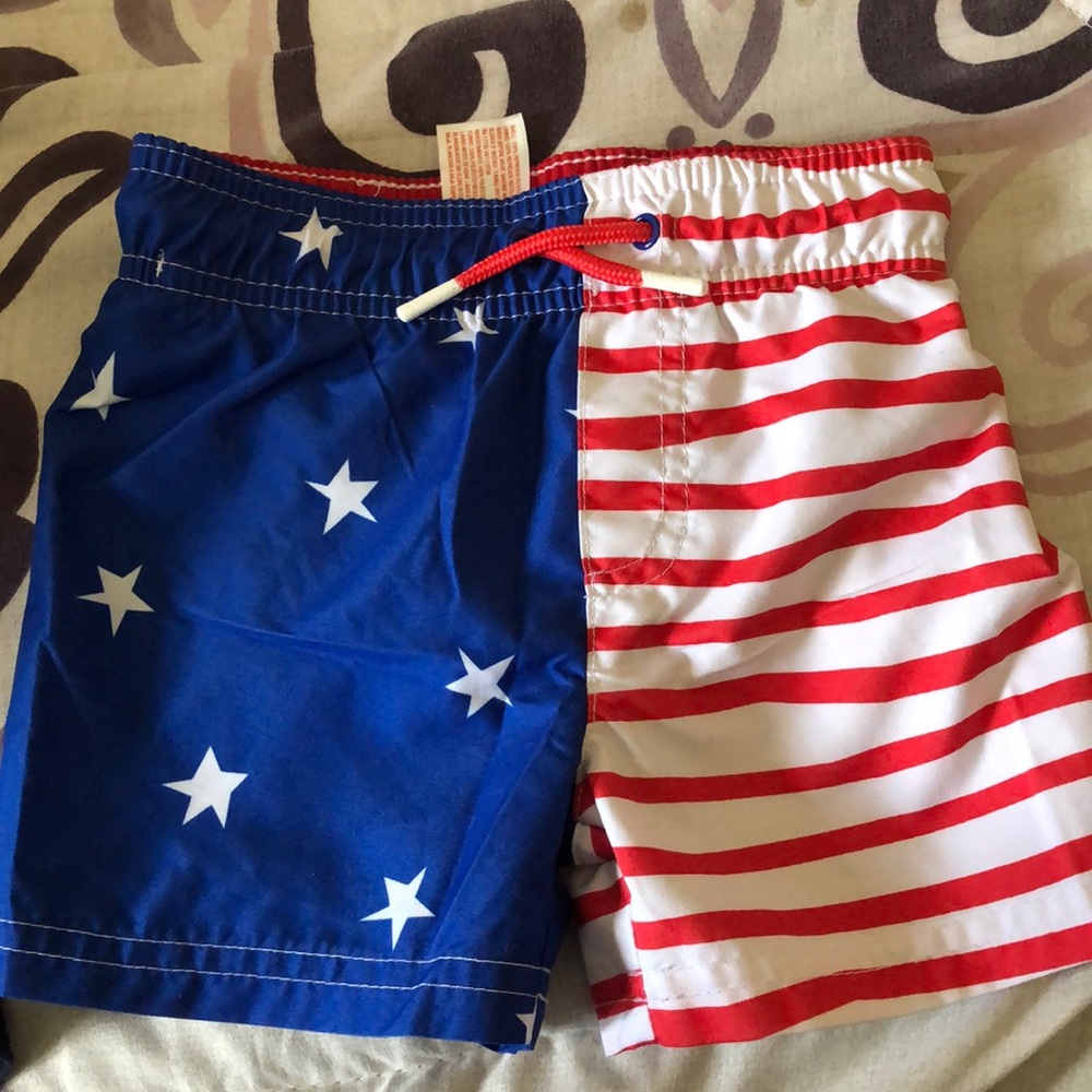 Bran new swimming trunks!